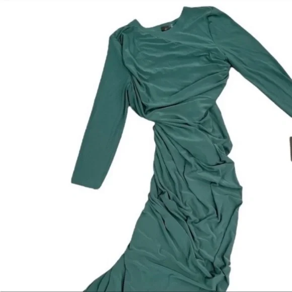 Norma kamali Diana Green Dress - Picture 5 of 6